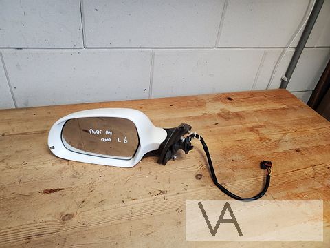 Audi A4 8k 2008 - 2014 spiegel links wit 6 draden €40