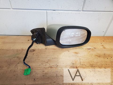 Volvo S60 06-10 en V70 06-07 spiegel rechts 10 draden €150