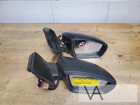 VW Polo 6R 2009-2010 spiegel rechts elektrisch brede stekker