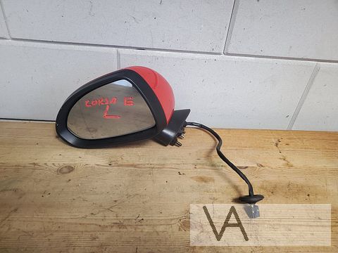 Opel Corsa E 2014 - 2020 spiegel links rood schadevrij €30