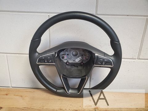 Seat Arona Ateca Leon Ibiza mooi stuur met knoppen LEER €75