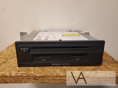 Skoda Octavia 2013 - 2020 radio navigatie module 5e0035020D