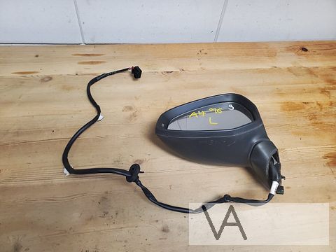 Audi A4 8w 2015 - 2023 spiegel links 9 draden grijs €150