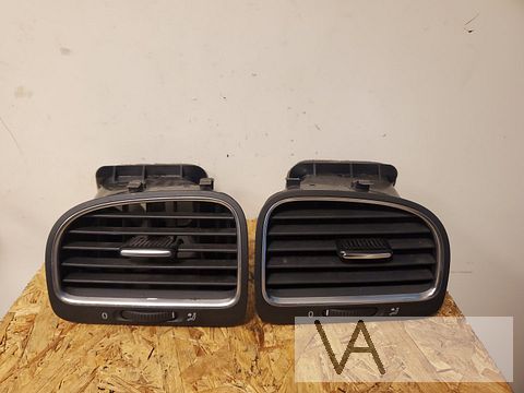 VW Golf 6 2008 - 2013 luchtrooster dashboard links rechts