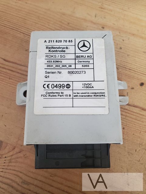 Mercedes E klasse W211 2002 - 2009 module bandenspanning €30