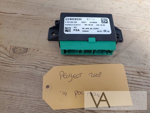 Peugeot 208 308 en 2008 module pdc parkeersensor 2012 - 2019