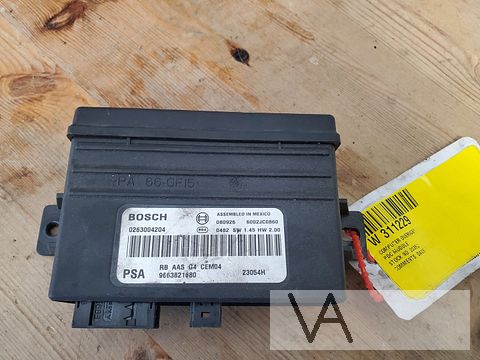 Peugeot 207 308 Partner Berlingo C4 C5 module pdc 9663821680