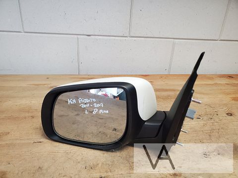 Kia Picanto 2011 - 2017 spiegel links elektrisch inklapbaar