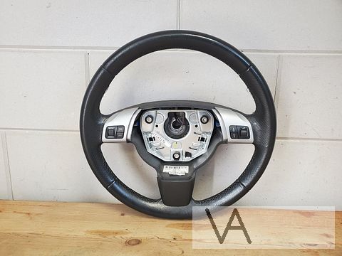 Opel Vectra C 2004 - 2009 stuur 3 spaak geperforeerd leer