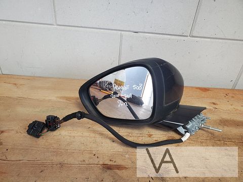 Peugeot 508 2010 - 2017 spiegel links 10 draden €75 lampje