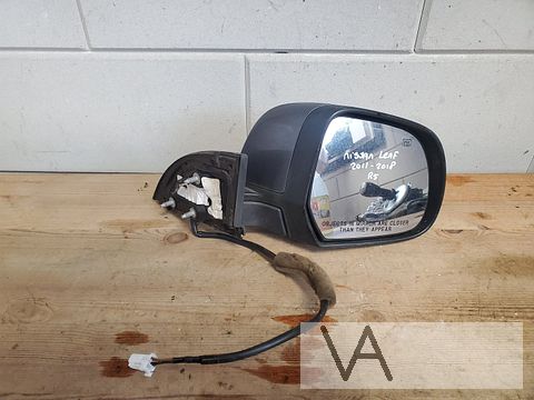 Nissan Leaf 2011 - 2018 spiegel rechts 5 draden €125 grijs