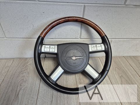 Chrysler 300c 300 c  houten stuur met airbag en knoppen €75