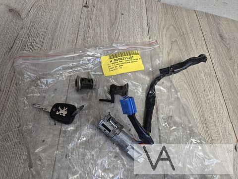 Peugeot 206 2001 - 2009 contactslot met sleutel en deurslot