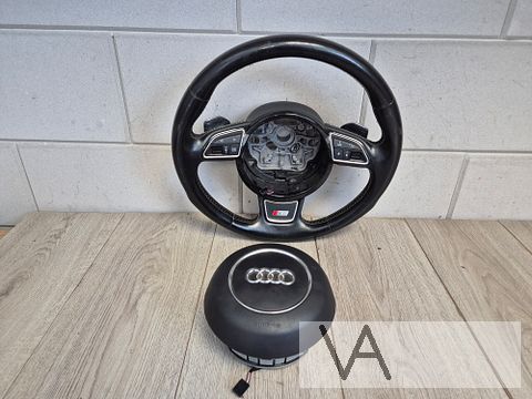 Audi A1 stuur 2010 - 2019 + knoppen en flippers ORIGINEEL S1