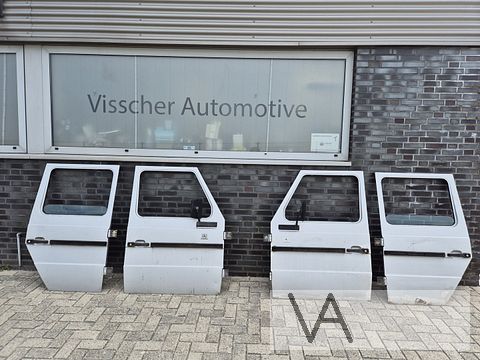 Mercedes G klasse deur portier rechts voor zilver compleet