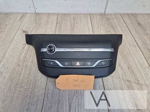 Peugeot 308 2013 - 2021 kachelbediening met radio 96777660zd