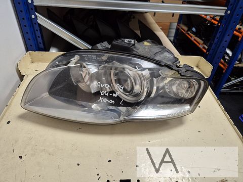 Audi A4 2004 - 2008 xenon koplamp links met witte knipper