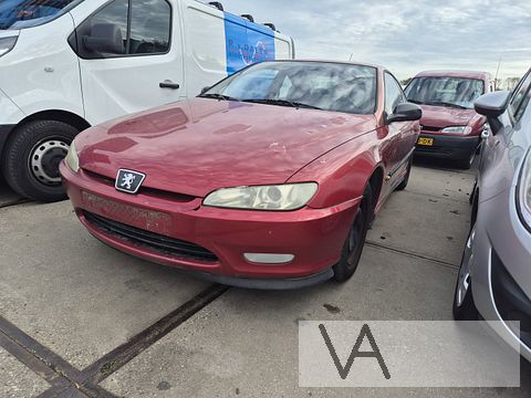 Peugeot 406 coupe 1997 2005 demontage onderdelen sloop rood