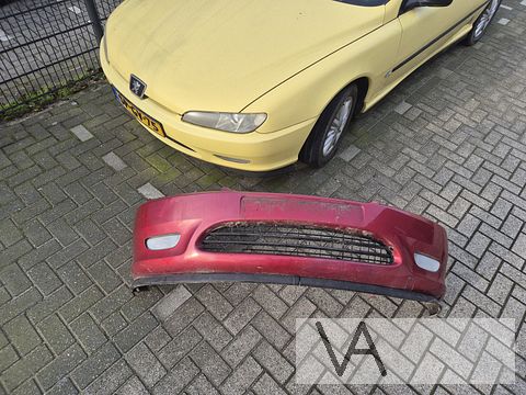 Peugeot 406 coupe 1997 - 2003 voorbumper SCHADES zie foto's