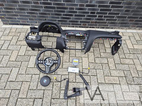 BMW 6 serie F06 F12 F13 airbag set met dashboard leer € 999