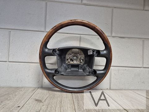 VW Volkswagen Phaeton 2002 - 2009 stuur HOUT antraciet €200