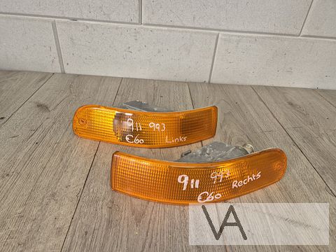Porsche 911 993 knipperlicht links en rechts kleur ORANJE