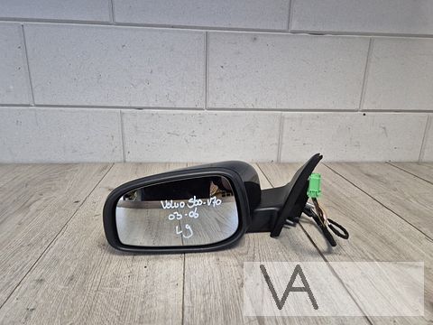 Volvo S60 V70 2003 - 2006 spiegel links 9 draden €75 lampje