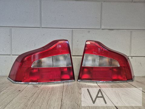 Volvo S80 2006 - 2012 achterlicht links rechts chroom randje
