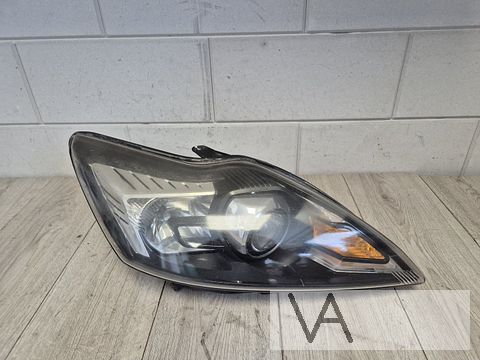 Koplamp rechts met lens Ford Focus 2 2007 - 2011 facelift