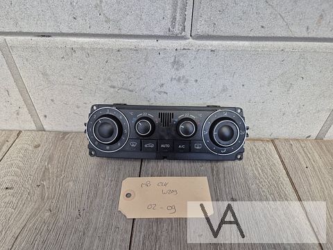 Kachelbediening paneel Mercedes C W203 / CLK W209 a2038304085
