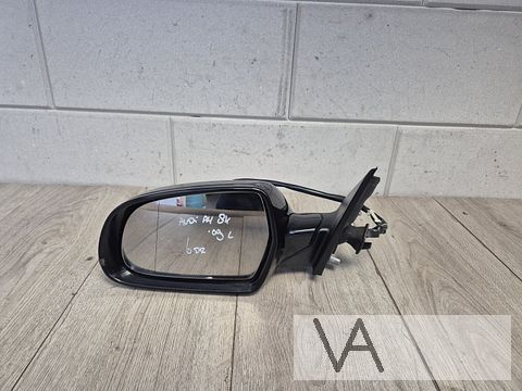 Spiegel links van Audi A4 8k 2007 - 2010 6 draden zwart €40
