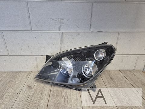 Koplamp links XENON voor Opel Astra H 2004 - 2010 zwart