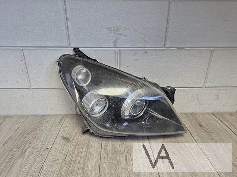 Koplamp rechts XENON voor Opel Astra H 2004 - 2010 zwart