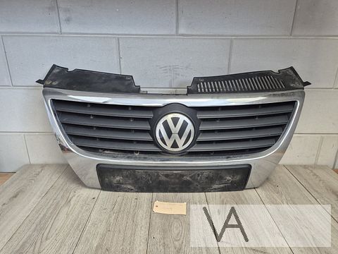 Grille met afstandradar logo voor Volkswagen Passat b6 3c