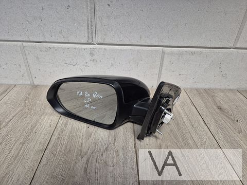 Spiegel links 8 pins zwart voor Kia Rio en Stonic 2017- 2024