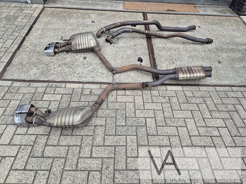 Uitlaat compleet AMG Mercedes CLS W218 63 AMG  - orgineel -