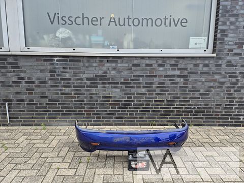 Voorbumper blauw van Fiat Barchetta 1995 - 2005 met balk