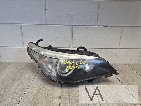 Koplamp rechts xenon met bochtlicht BMW 5 serie E60 05 - 07