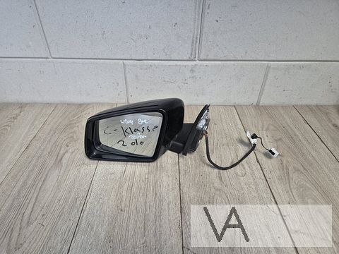 Spiegel links van Mercedes C klasse W204 2009 - 2015 ZELFDIM