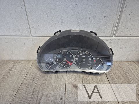 Tellerklok cockpit van Peugeot 206 1998 - 2002 9643402280