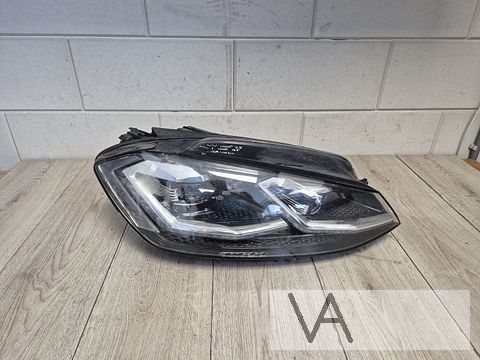 Koplamp rechts LED van VW Golf 7 facelift 5g1941060 compleet