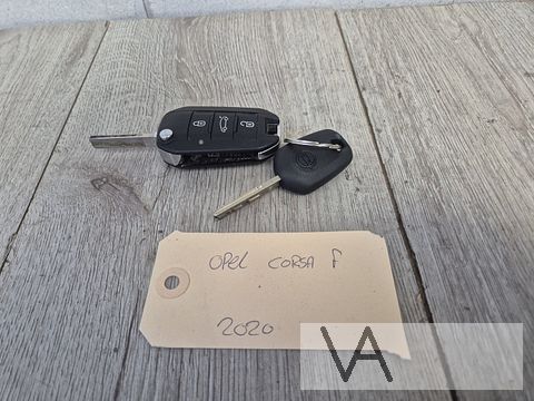 Sleutel set van 2 Opel Corsa F 2019 -2025 ideaal als reserve