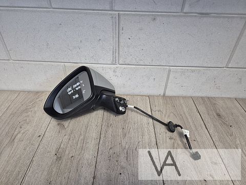 Spiegel links van Opel Astra K 2015 - 2021 zilver 5 draden