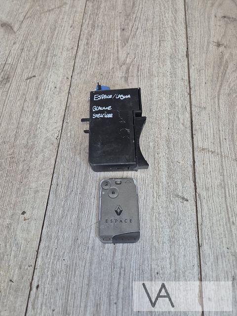 Kaartlezer met sleutel voor Renault Espace 2002 - 2015 €100