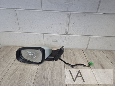 Spiegel links van Volvo C30 facelift 2009 tot 2012 8 draden