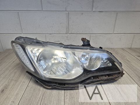 Koplamp rechts van Honda Civic hybrid 2005 - 2012 origineel