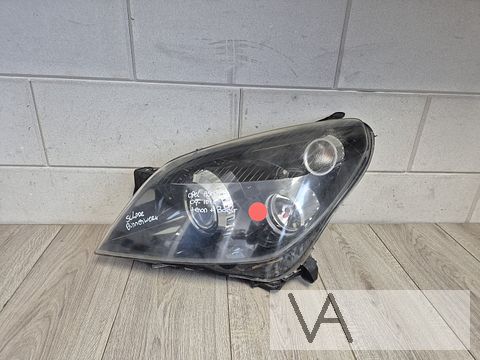 Koplamp links van Opel Astra H XENON met bocht afl €75