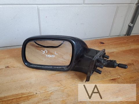 Peugeot 307 spiegel links zwart 2001 - 2008 handmatig  €20