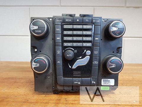 Volvo S60 V60 XC60 2010 - 2014 kachelpaneel radio navi drivE