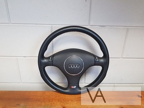 Audi S6 1997-2004 lederen stuur met airbag knoppen flippers